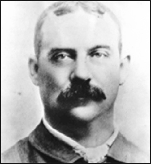 Portrait photograph of Dr. George Goodfellow, circa 1885, during his Tombstone years.