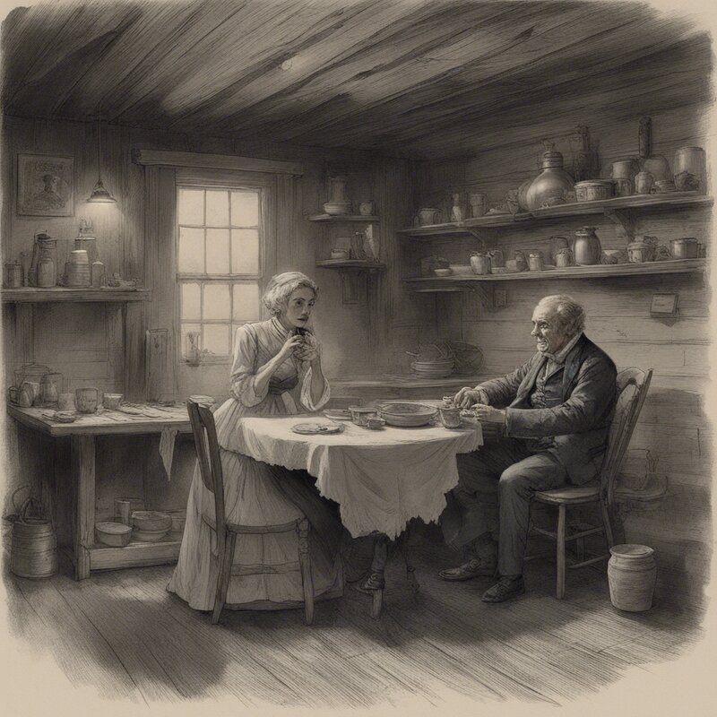 Illustration for the Crazy Eddie story — a rough character from early Tombstone
